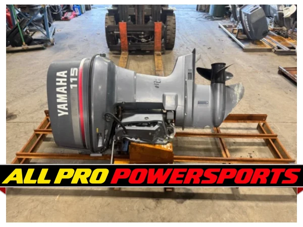 1995 Yamaha 115 2-Stroke 20″ Outboard Motor Engine Runs Well Good Shape – photo 2 of 17