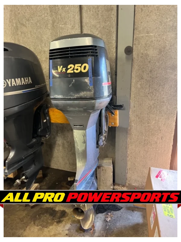1995 Yamaha 250 HP 2-Stroke 25″ Outboard Motor Engine V6 Runs Well – photo 2 of 13