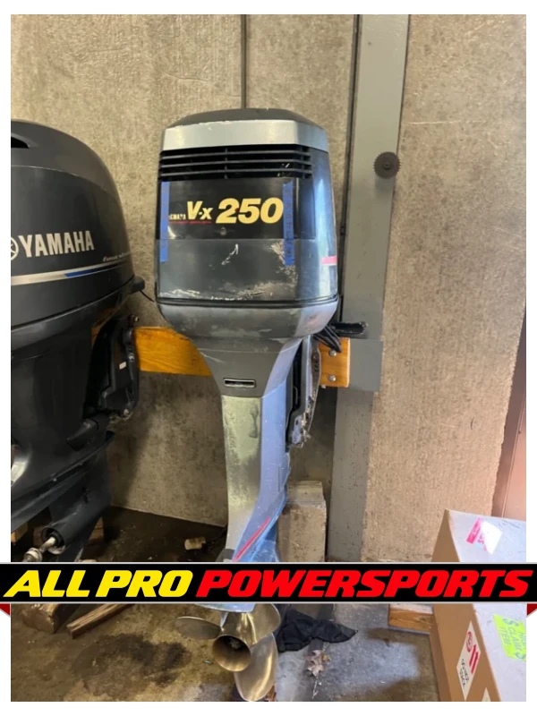 1995 Yamaha 250 HP 2-Stroke 25″ Outboard Motor Engine V6 Runs Well – photo 3 of 13