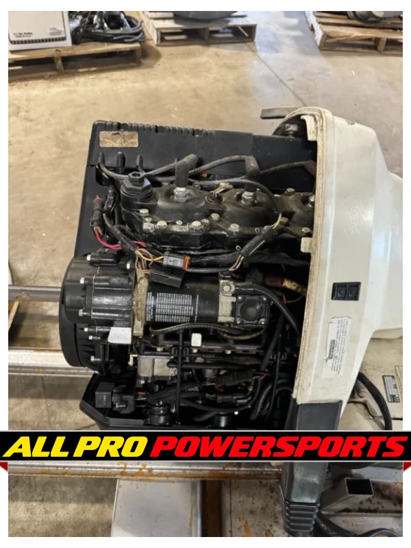1997 Johnson Evinrude 150 hp Carbureted Outboard Motor Engine 25″ OMC Runs – photo 9 of 13