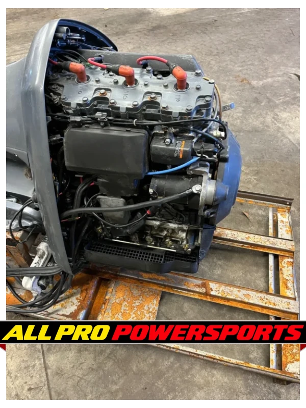 1997 Yamaha 225 Saltwater Series II OX66 2-Stroke 30″ Outboard Motor Engine – photo 7 of 10