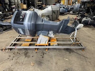 ~1999 Yamaha 225 hp OX66 2-Stroke 25″ Outboard Motor Engine V6 Runs Well