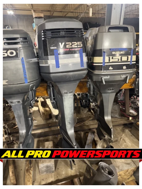 1999 Yamaha 225 Saltwater Series II OX66 2-Stroke 30″ Outboard Motor Engine – photo 2 of 14