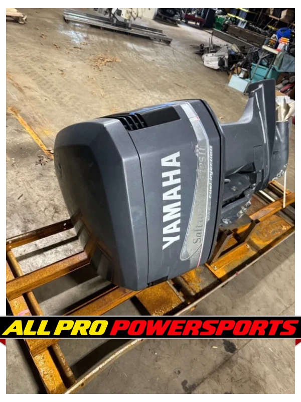 1999 Yamaha 225 Saltwater Series II OX66 25″ Outboard Motor Engine V6 Runs – photo 3 of 16