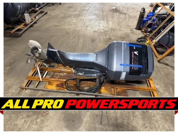 1999 Yamaha 225 Saltwater Series II OX66 25″ Outboard Motor Engine V6 Runs – photo 4 of 16
