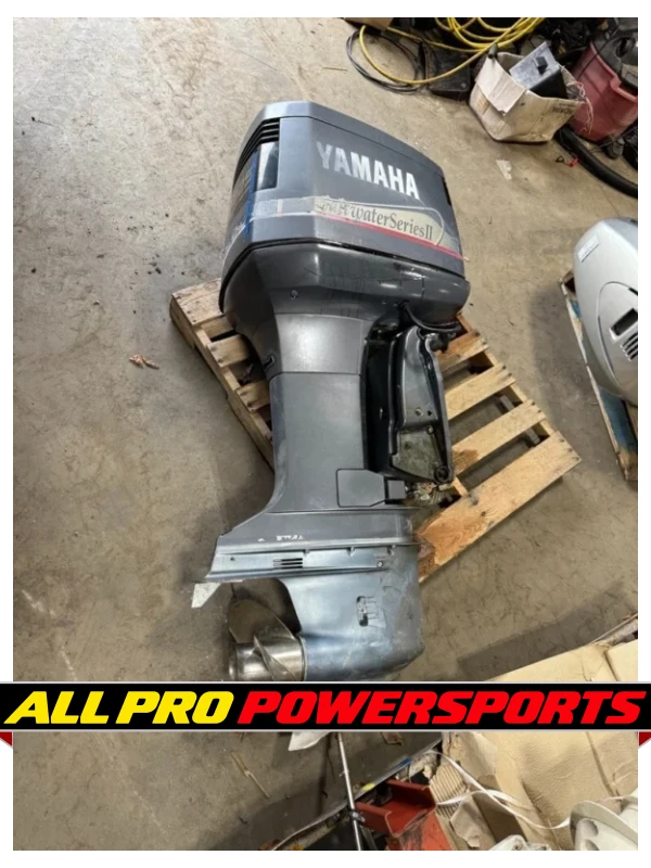 ~2000 Yamaha 225 Saltwater Series II OX66 25″ Outboard Motor Engine Runs V6 – photo 2 of 13