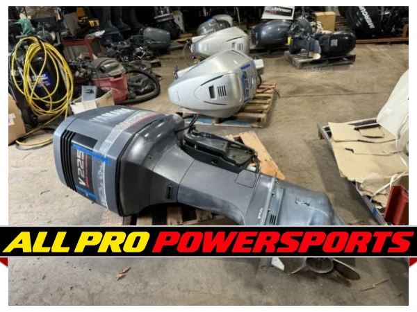 ~2000 Yamaha 225 Saltwater Series II OX66 25″ Outboard Motor Engine Runs V6 – photo 4 of 13