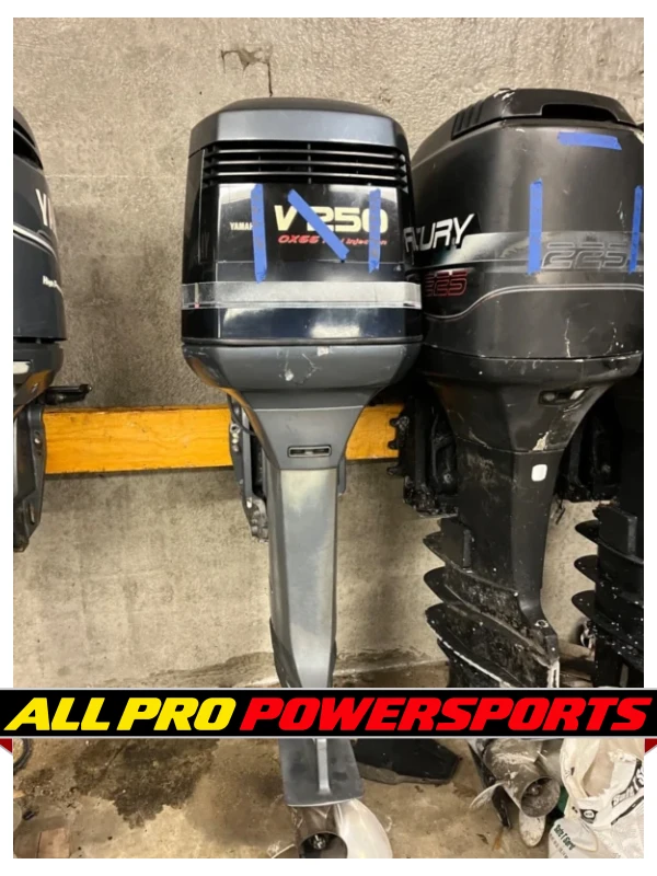 2001 Yamaha 250 Saltwater Series II OX66 2-Stroke 30″ Outboard Motor Engine – photo 3 of 12
