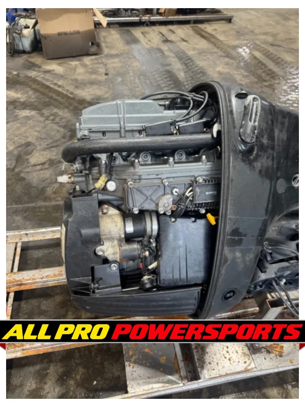 2002 Suzuki DF140 140 hp 4-Stroke 25″ Outboard Motor Engine Runs Well Prop – photo 10 of 14