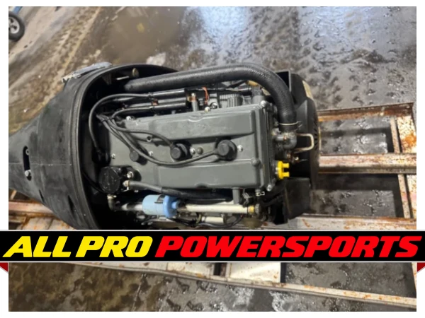 2002 Suzuki DF140 140 hp 4-Stroke 25″ Outboard Motor Engine Runs Well Prop – photo 12 of 14
