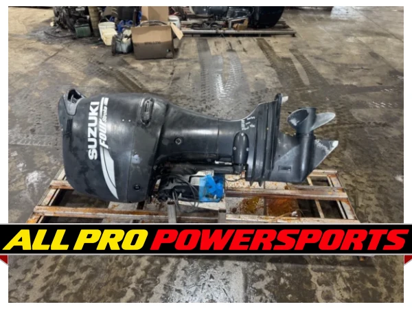2002 Suzuki DF140 140 hp 4-Stroke 25″ Outboard Motor Engine Runs Well Prop – photo 2 of 14