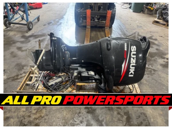 2003 Suzuki DF140 140 hp 4-Stroke 25″ Outboard Motor Engine Runs Well – photo 2 of 16