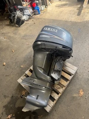2003 Yamaha 225 hp F225 4-Stroke 25″ Outboard Motor V6 Mechanic Special Run