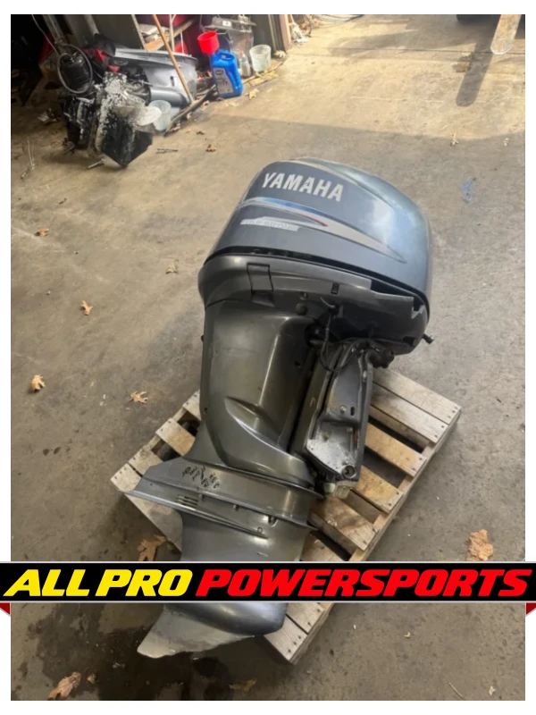 2003 Yamaha 225 hp F225 4-Stroke 25″ Outboard Motor V6 Mechanic Special Run – photo 2 of 14
