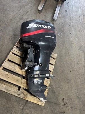 2004 Mercury F90 90 hp 4-Stroke 20″ Outboard Motor Engine Runs Needs Work