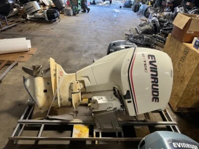 2005 Evinrude Etec 250 hp DFI Outboard Motor Engine 30″ E-Tec BRP Prop
