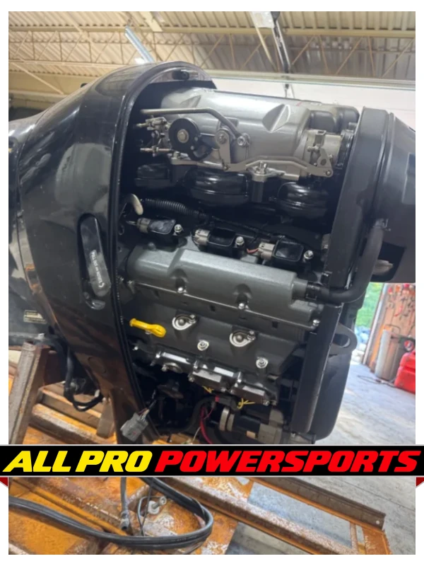 2007 Suzuki DF225 225 hp 4-Stroke 25″ Outboard Motor Engine Four Parts – photo 11 of 12