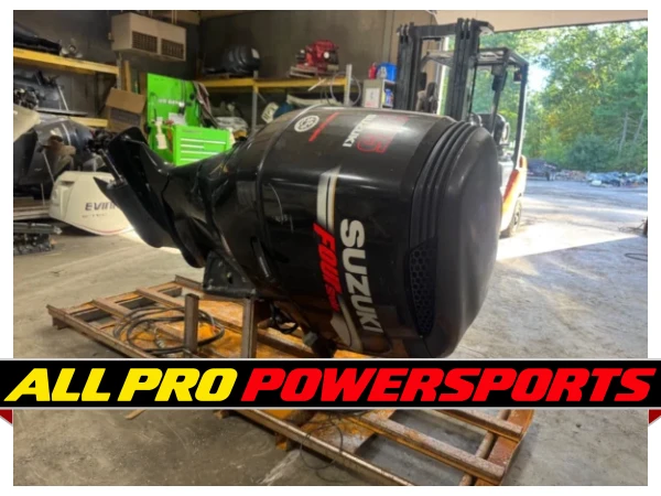 2007 Suzuki DF225 225 hp 4-Stroke 25″ Outboard Motor Engine Four Parts – photo 6 of 12