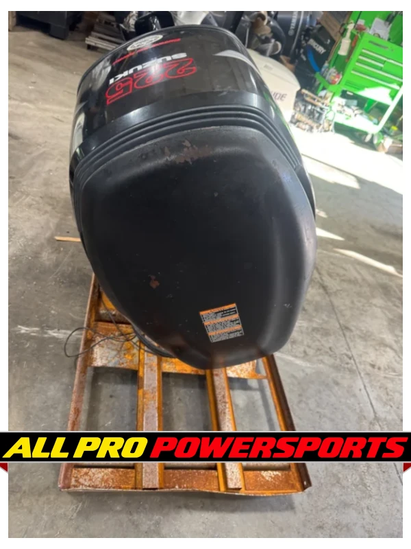 2007 Suzuki DF225 225 hp 4-Stroke 25″ Outboard Motor Engine Four Parts – photo 7 of 12