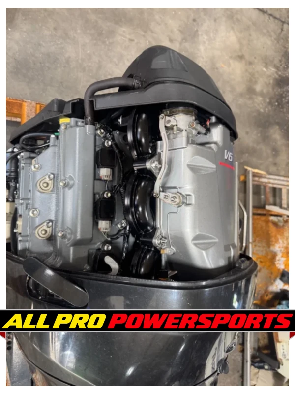 2007 Suzuki DF225 225 hp 4-Stroke 25″ Outboard Motor Engine Four Parts – photo 9 of 12