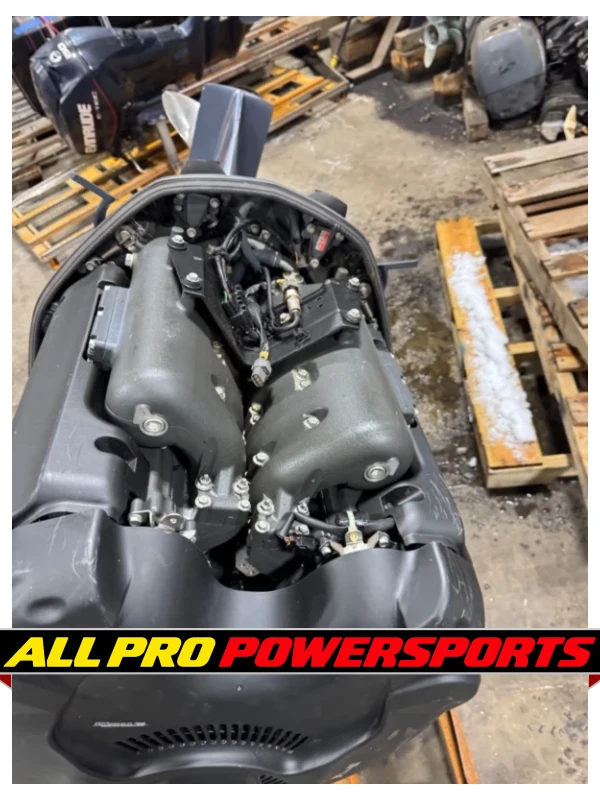 2008 Yamaha F350 V8 4-Stroke 25″ Outboard Motor Engine Counter Rotation – photo 10 of 12