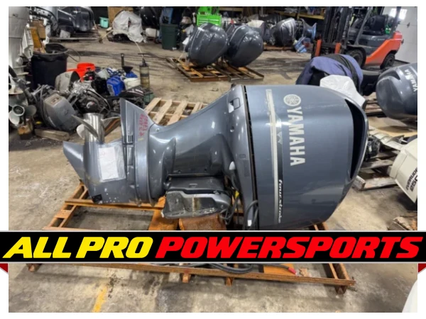 2008 Yamaha F350 V8 4-Stroke 25″ Outboard Motor Engine Counter Rotation – photo 2 of 12