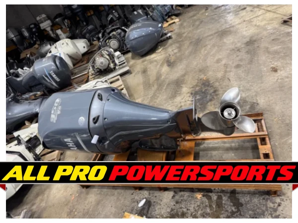 2008 Yamaha F350 V8 4-Stroke 25″ Outboard Motor Engine Counter Rotation – photo 5 of 12