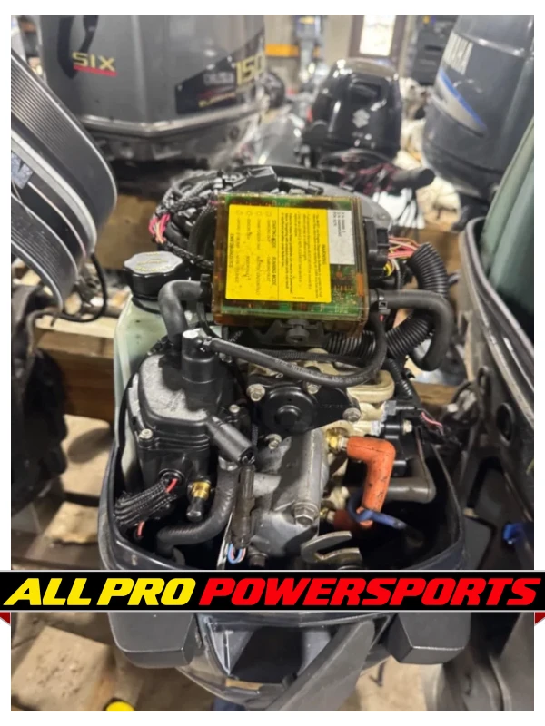 2009 Evinrude Etec 25 hp DFI Outboard Motor Engine 20″ E-Tec BRP Runs Well – photo 10 of 15