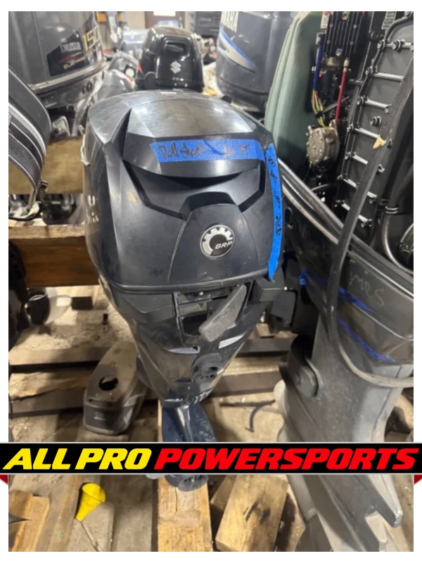 2009 Evinrude Etec 25 hp DFI Outboard Motor Engine 20″ E-Tec BRP Runs Well – photo 3 of 15