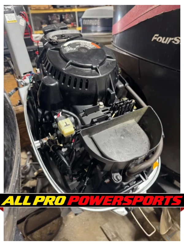 ~2010 Honda BF15 15 hp 4-Stroke 15″ Outboard Motor Engine Runs Well Tiller – photo 9 of 12