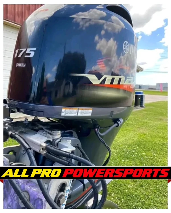 2015 Yamaha 175HP SHO with 250 hours Outboard Motor – photo 3 of 15