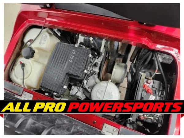 2016 Yamaha Drive Gas Carb Deluxe Lighting Package Golf Cart, Kandi Apple Red – photo 14 of 15