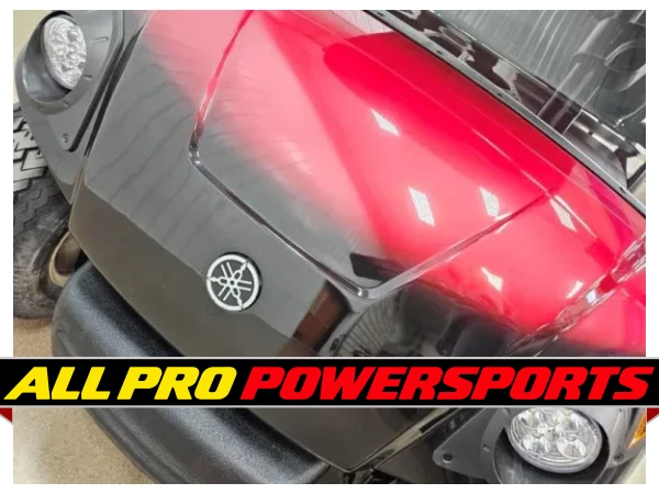 2016 Yamaha Drive Gas Carb Lighting Package Golf Cart, Ruby Red & Black Diamond – photo 13 of 28