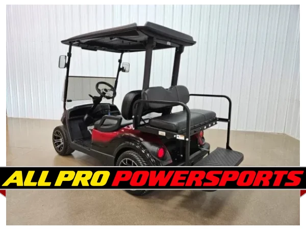 2016 Yamaha Drive Gas Carb Lighting Package Golf Cart, Ruby Red & Black Diamond – photo 17 of 28