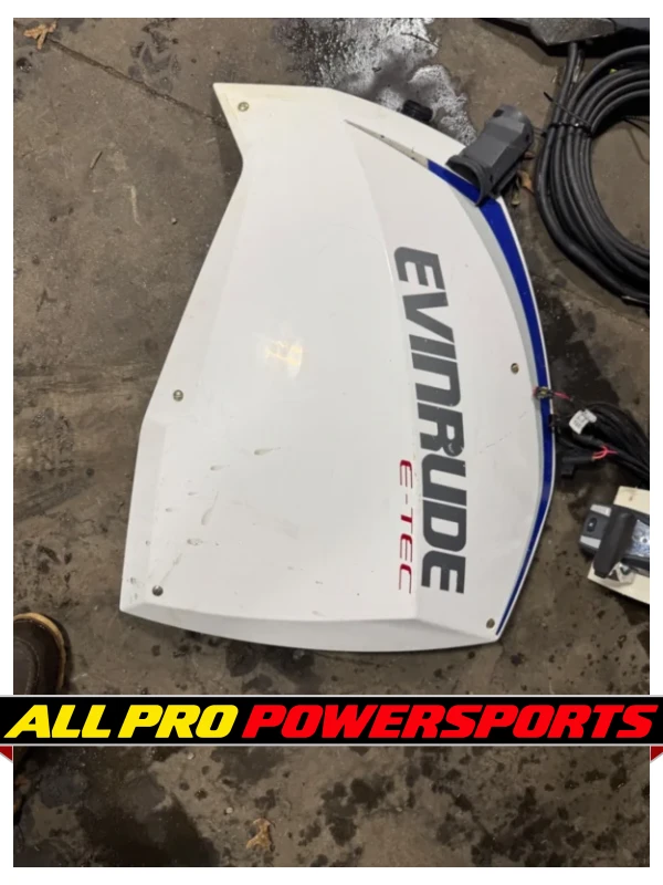 2017 Evinrude Etec 225 G2 Outboard Motor Engine 25″ E-Tec Prop Run Controls – photo 11 of 14