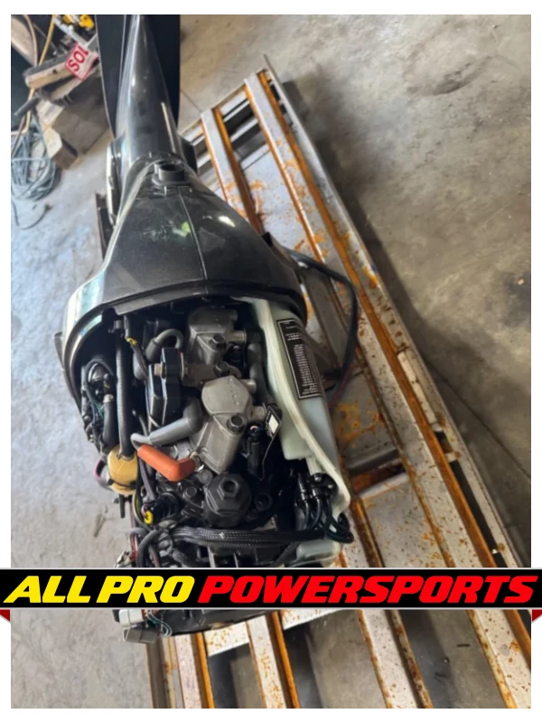 2017 Evinrude Etec 90 hp DFI Outboard Motor Engine 25″ E-Tec BRP Runs Well – photo 12 of 14