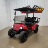 2017 Yamaha Drive 2 Gas EFI QuieTech Deluxe Lighting Package Golf Cart, Jasper Red – Photo 1 2017 Yamaha Drive 2 Gas EFI QuieTech Deluxe Lighting Package Golf Cart, Jasper Red