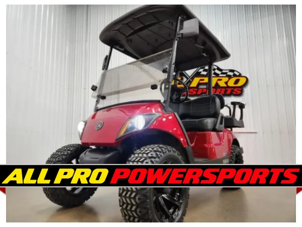 2017 Yamaha Drive 2 Gas EFI QuieTech Deluxe Lighting Package Golf Cart, Jasper Red – photo 12 of 14