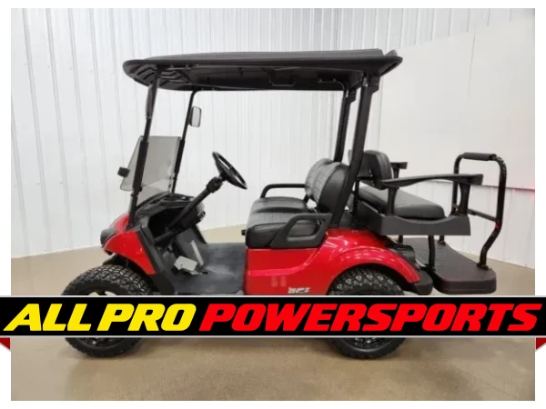 2017 Yamaha Drive 2 Gas EFI QuieTech Deluxe Lighting Package Golf Cart, Jasper Red – photo 3 of 14