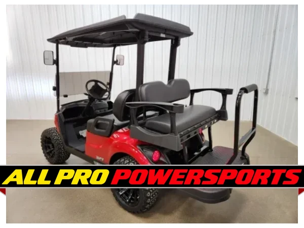 2017 Yamaha Drive 2 Gas EFI QuieTech Deluxe Lighting Package Golf Cart, Jasper Red – photo 4 of 14