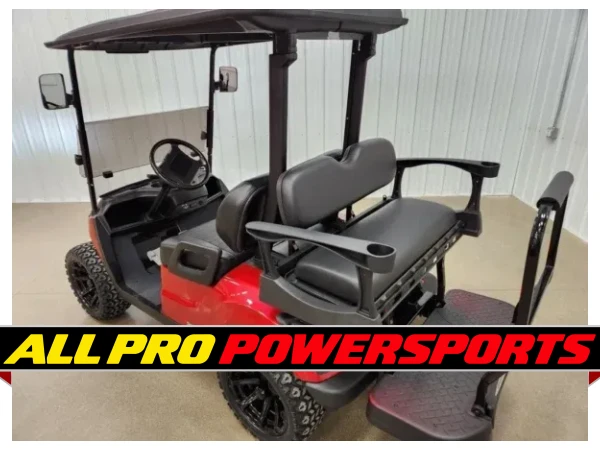 2017 Yamaha Drive 2 Gas EFI QuieTech Deluxe Lighting Package Golf Cart, Jasper Red – photo 5 of 14