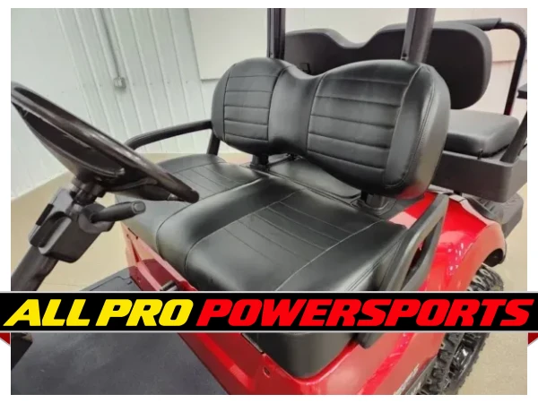 2017 Yamaha Drive 2 Gas EFI QuieTech Deluxe Lighting Package Golf Cart, Jasper Red – photo 9 of 14