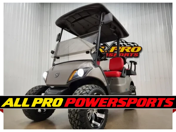 2017 Yamaha Drive 2 Gas EFI QuieTech Deluxe Lighting Package Golf Cart, Titan Matte – photo 12 of 15