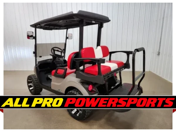 2017 Yamaha Drive 2 Gas EFI QuieTech Deluxe Lighting Package Golf Cart, Titan Matte – photo 4 of 15