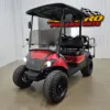 2018 Yamaha Drive 2 Gas Carb Lighting Package Golf Cart, Atomic Red Kandi & Magnetic Grey – Photo 1 2018 Yamaha Drive 2 Gas Carb Lighting Package Golf Cart, Atomic Red Kandi & Magnetic Grey