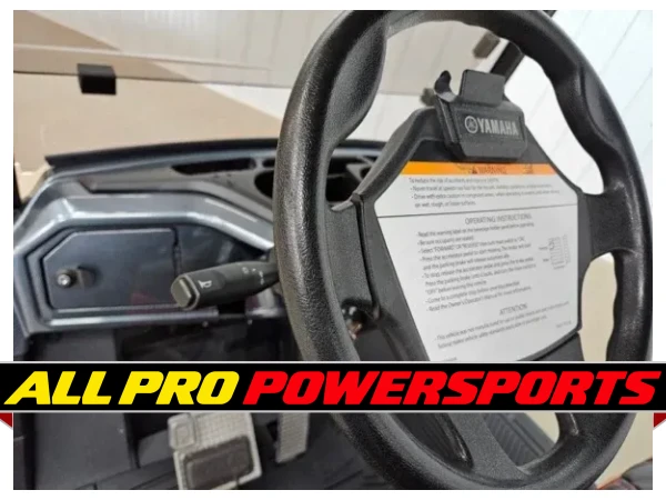 2018 Yamaha Drive 2 Gas Carb Lighting Package Golf Cart, Atomic Red Kandi & Magnetic Grey – photo 10 of 16