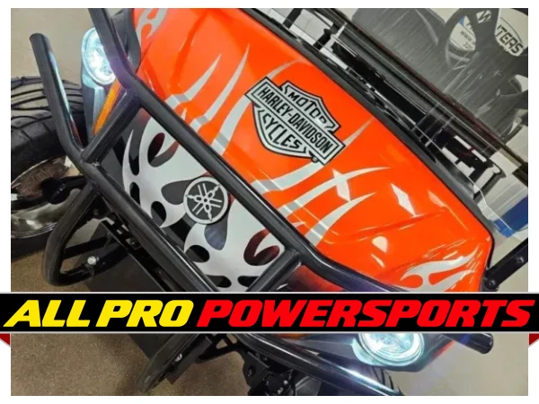 2018 Yamaha Drive 2 Gas Carb Lighting Package Golf Cart, Harley Davidson – photo 2 of 14