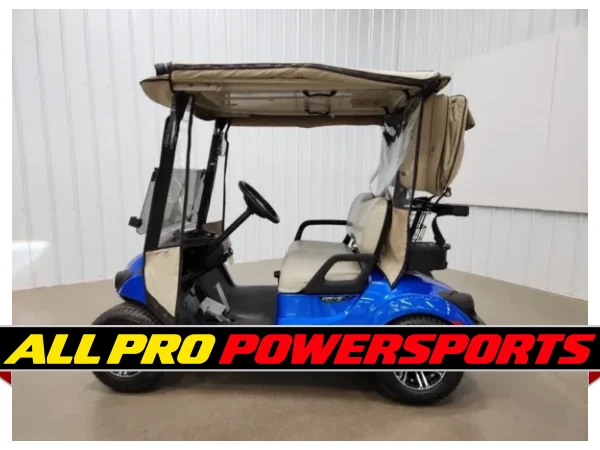 2018 Yamaha Drive 2 Gas EFI QuieTech Golf Cart, Blue – photo 3 of 13
