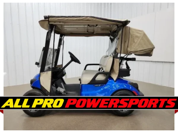 2018 Yamaha Drive 2 Gas EFI QuieTech Golf Cart, Blue – photo 4 of 13