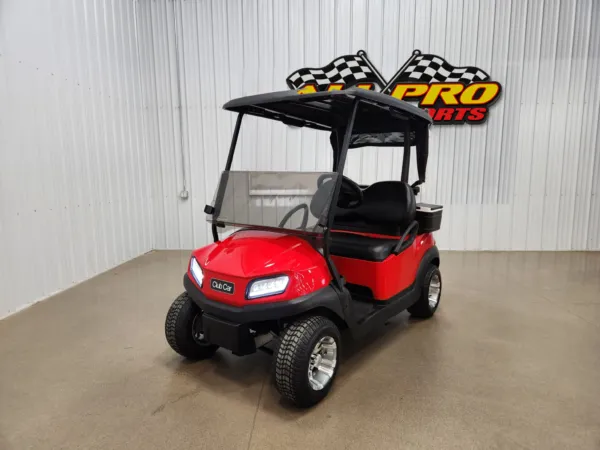 2019 Club Car Tempo Gas EFI Golf Cart, Rally Red
